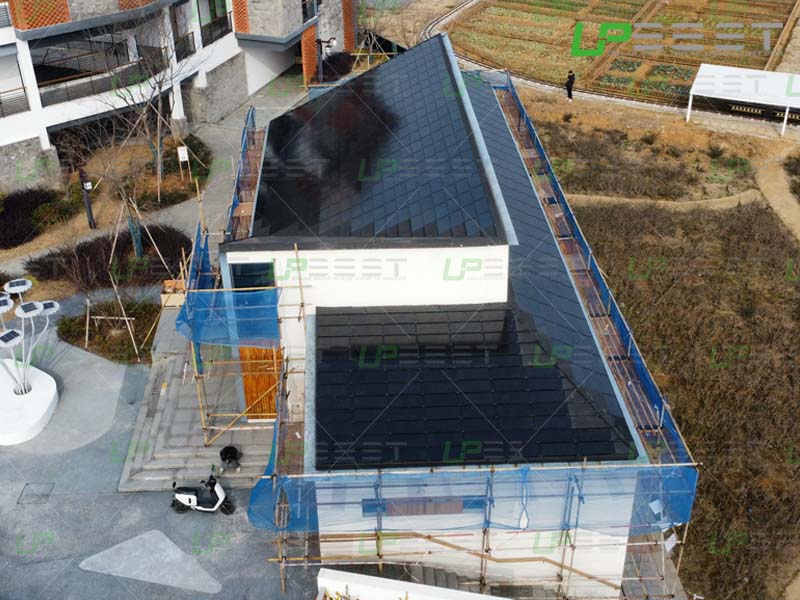 Le projet de toit de tuiles solaires Upbest Nanjing BIPV est terminé