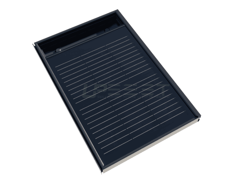 sliding solar tile