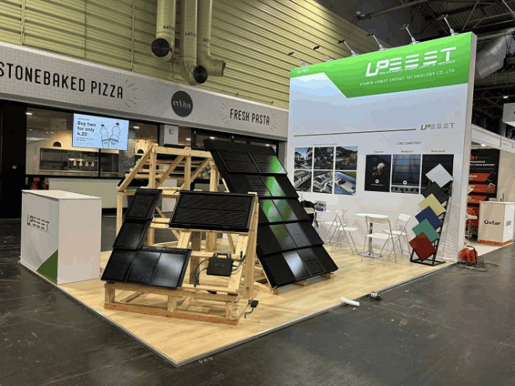 UPBEST participe au salon britannique du stockage d'énergie photovoltaïque 2024